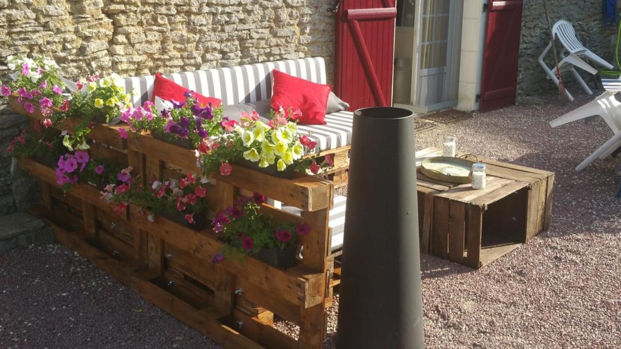 La Ferme Du Grand Bois Apartment Mouterre-Silly ภายนอก รูปภาพ