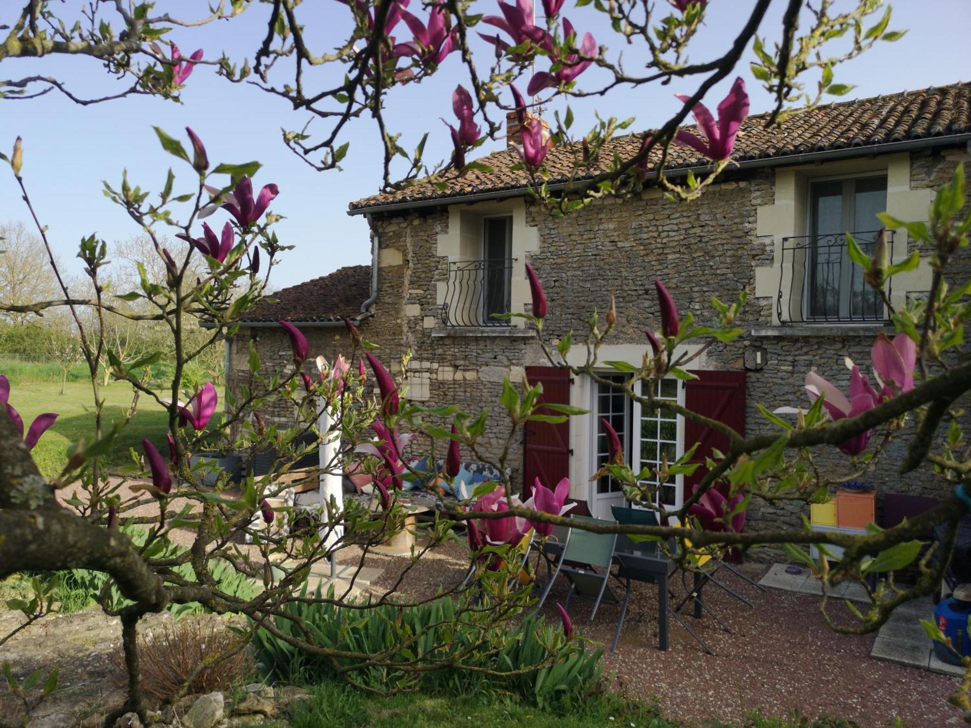 La Ferme Du Grand Bois Apartment Mouterre-Silly ภายนอก รูปภาพ